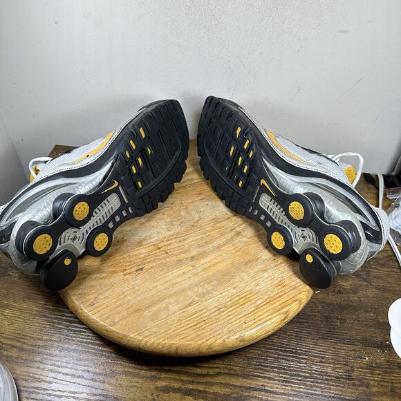 Nike Shox NZ Shoes Mens Size 11 White Black Yellow 315378-171 Running Sneakers main image 10